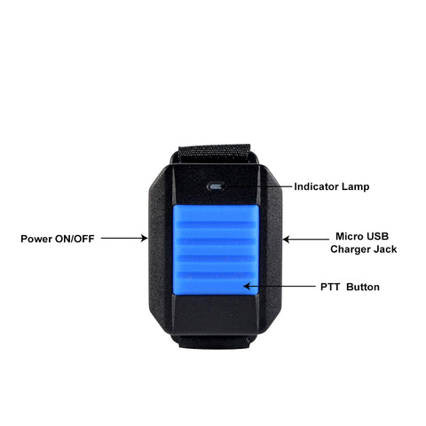 Bluetooth remote PTT for FW-682 Handheld Radio